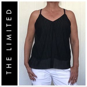 THE LIMITED BLACK STRAPPY BACK CAMISOLE SMALL NWT